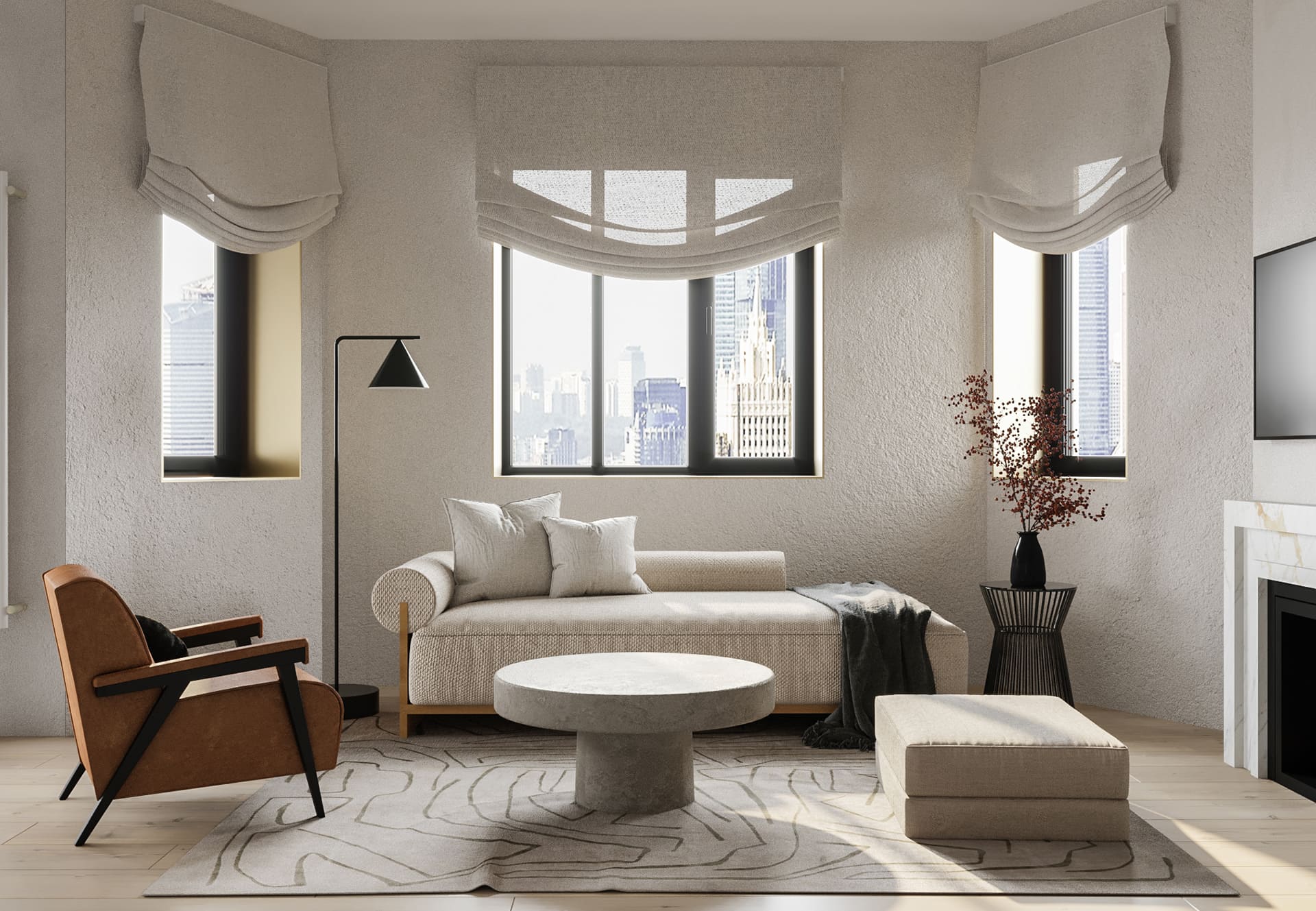 Phong cách thiết kế nội thất căn hộ Wabi Sabi