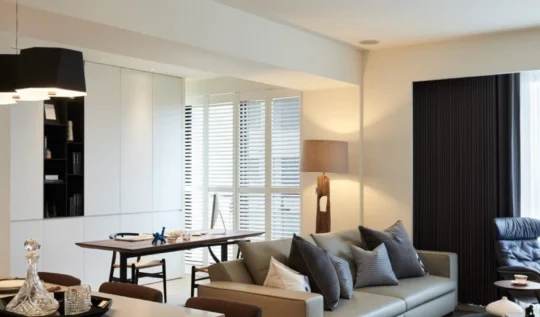 Mẫu thiết kế nội thất chung cư 56m2 hoàn chỉnh nhất