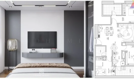 Thiết kế nội thất chung cư Vinhomes Skylake